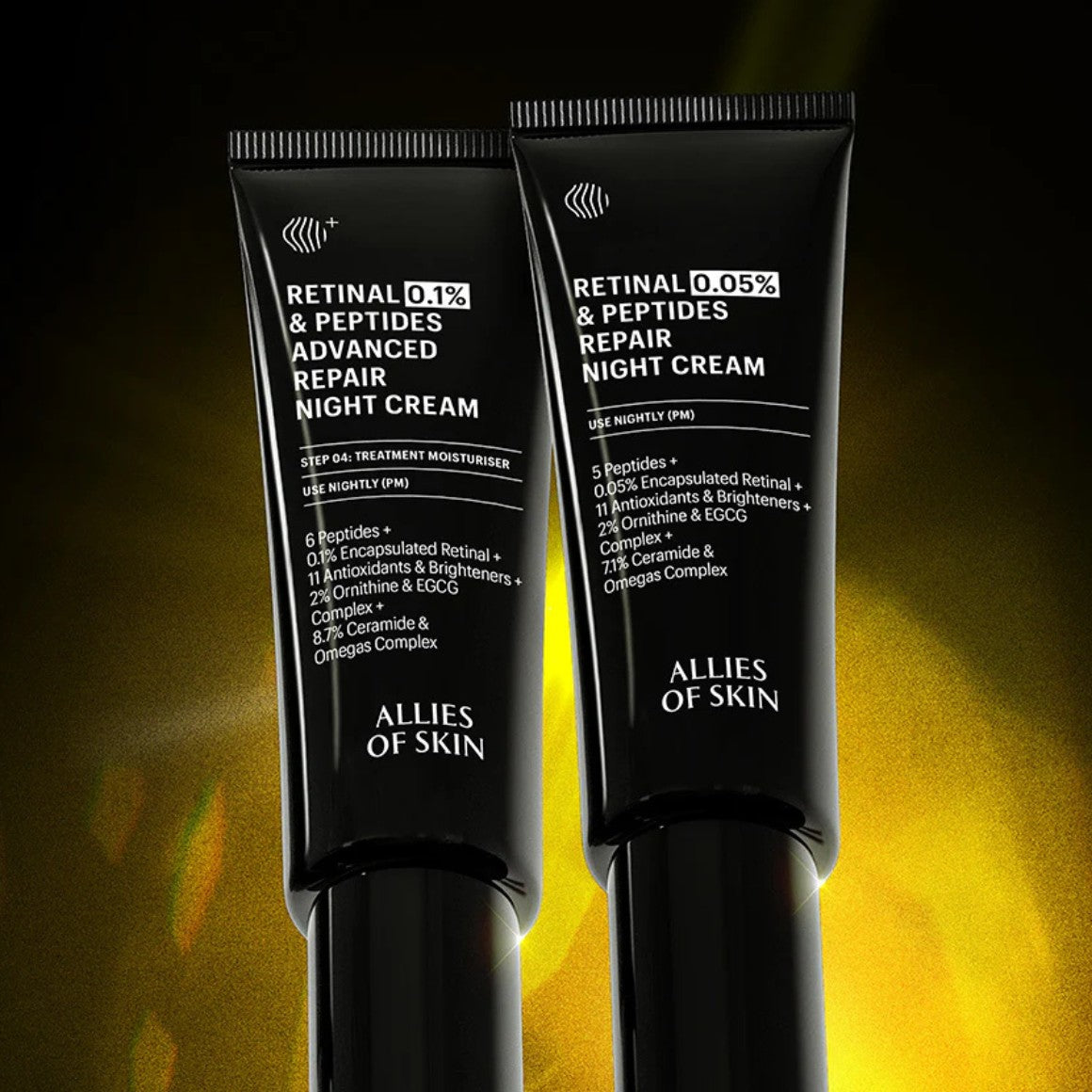 Allies of Skin Retinal 0.05% & Peptides Repair Night Cream