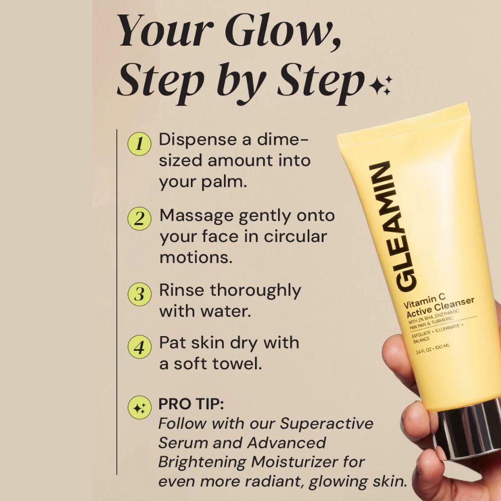Gleamin Clarifying Brightening Cleanser