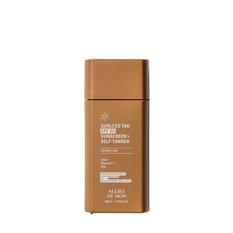 Allies of Skin Sunless Tan SPF 50 Sunscreen + Self-Tanner