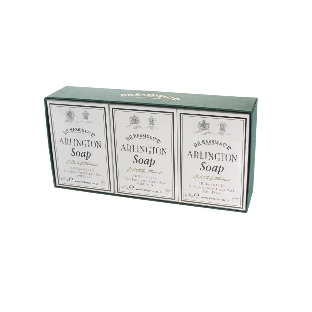 D R Harris Arlington Bath Soap Trio