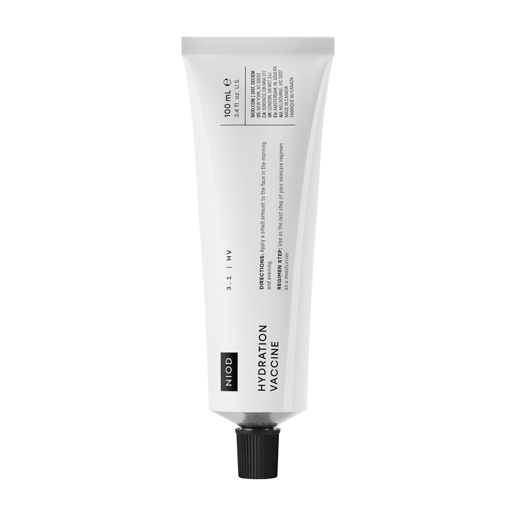 NIOD Hydration Vaccine 100ml Tube