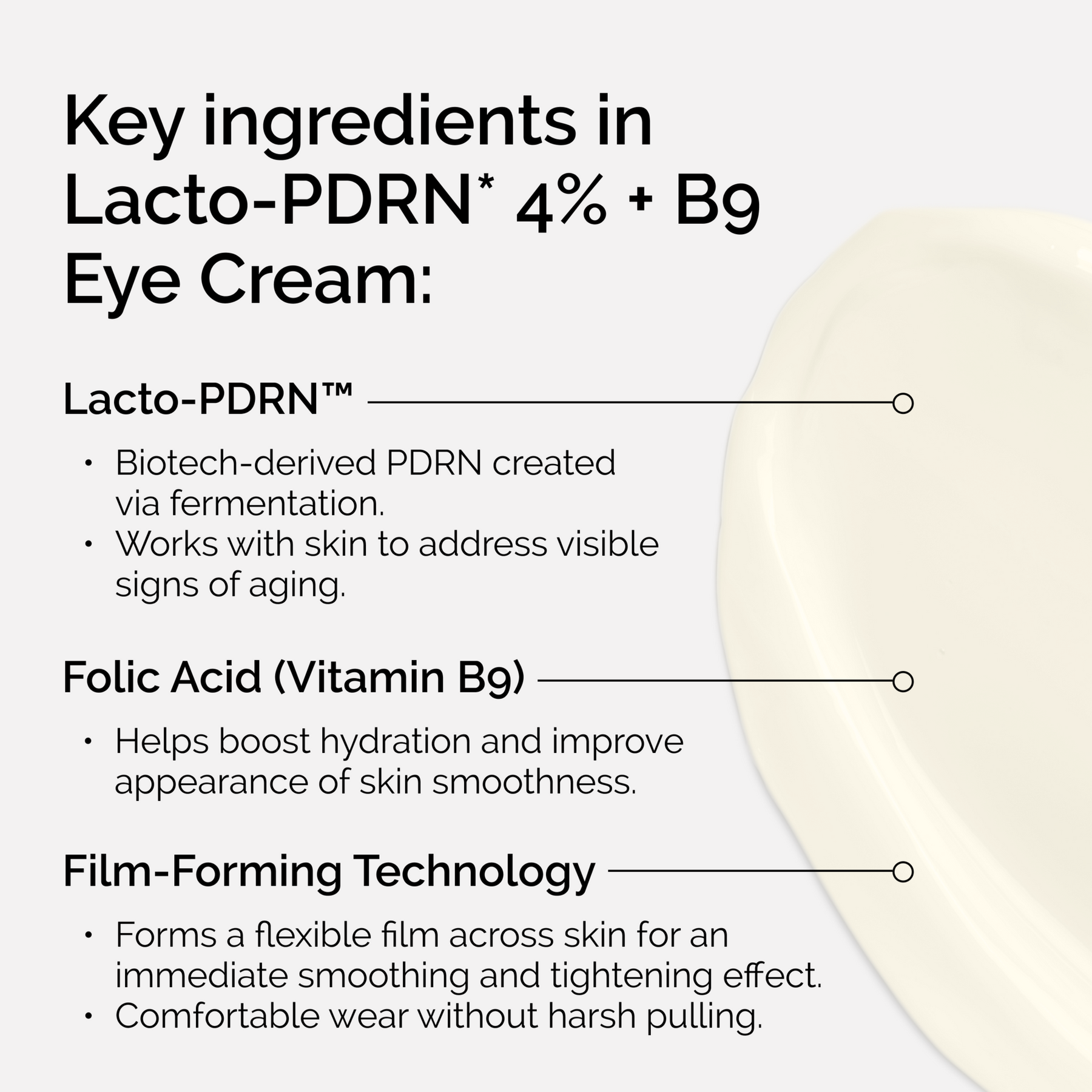 The Ordinary Lacto-PDRN 4% + B9 Lifting & Tightening Eye Cream