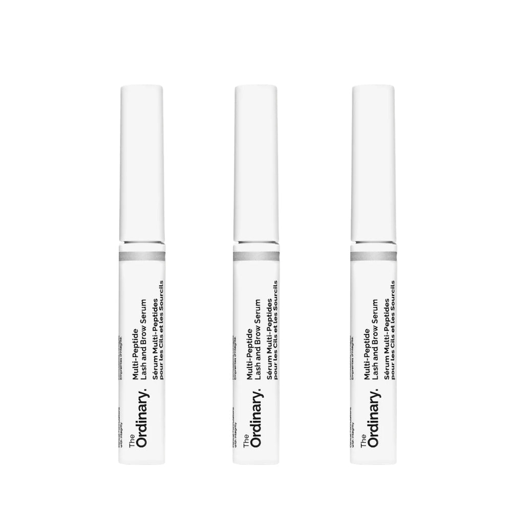 The Ordinary Multi-Peptide Lash and Brow Serum 3 Pack