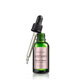 VOTARY Beauty Drops - Rose & Sandalwood Facial Oil