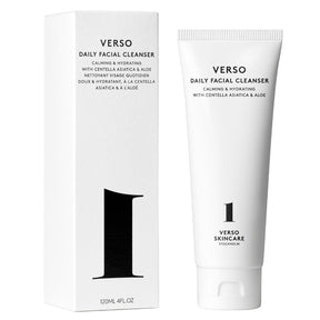 Verso Daily Facial Cleanser packaging